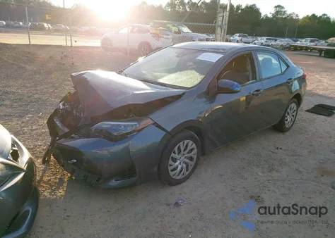 2018 Toyota Corolla Le from USA, damaged, VIN 5YFBURHE0JP834312